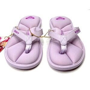 Roxy Rays ladies Flat comfy Sandals Purple Size 9
